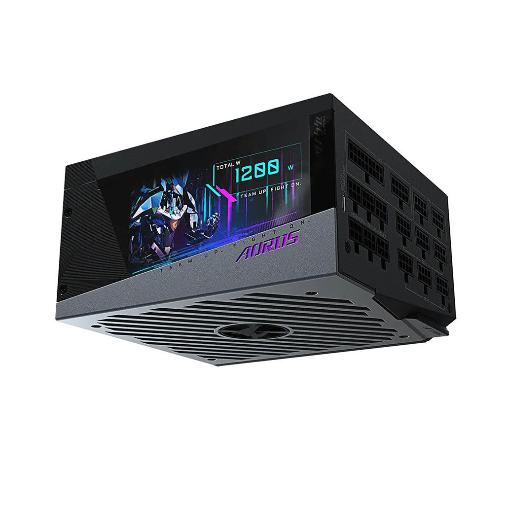 Gigabyte Aorus P1200W RGB Fully Modular, 29943932125436, Available at 961Souq