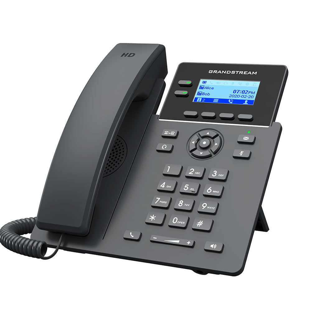 Grandstream GRP2602 2-Line 4-SIP Carrier Grade IP Phone, 31556612292860, Available at 961Souq