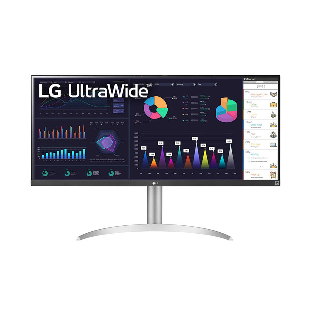 LG UltraWide 34WQ650-W FHD VESA 34 inch Display USB Type-C, 31683775070460, Available at 961Souq