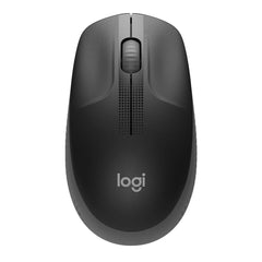 A Photo Of Logitech M190 Wireless Mouse - Full-Size Ergonomic Design with Lag-Free Wireless Connectivity