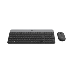 Logitech MK470 Slim Wireless Keyboard and Mouse Combo - Black(EN/AR) from Logitech sold by 961Souq-Zalka