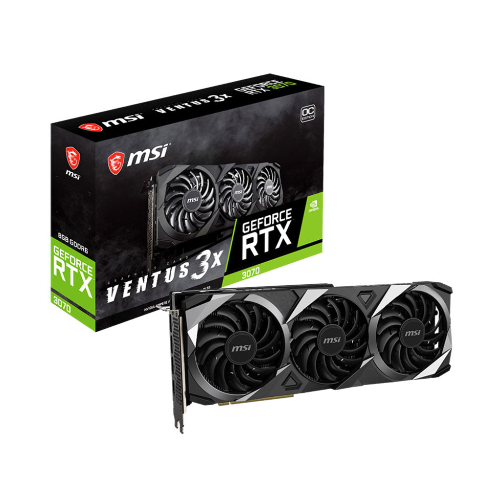 MSI GeForce RTX™ 3070 VENTUS 3X 8G OC LHR from MSI sold by 961Souq-Zalka