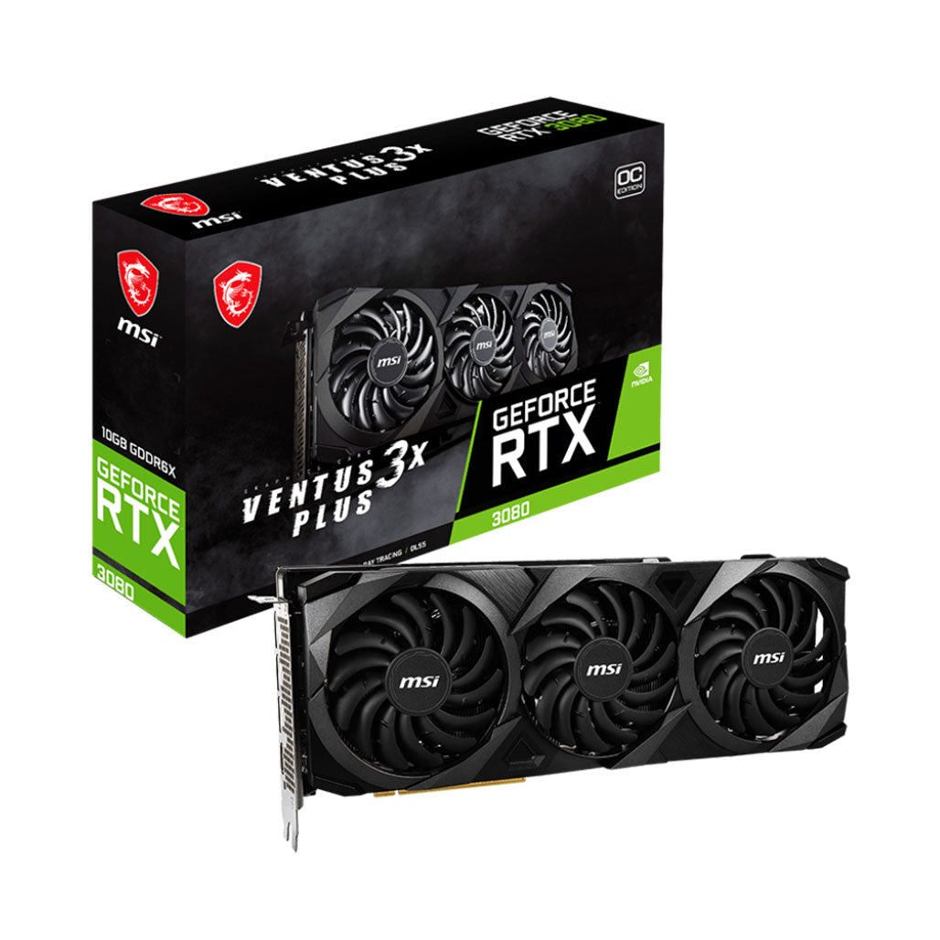 A Photo Of MSI GeForce RTX™ 3080 VENTUS 3X PLUS 10G OC LHR