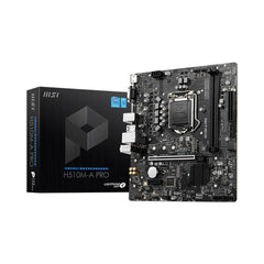 MSI H510M-A PRO MotherBoard - LGA 1200 from MSI sold by 961Souq-Zalka