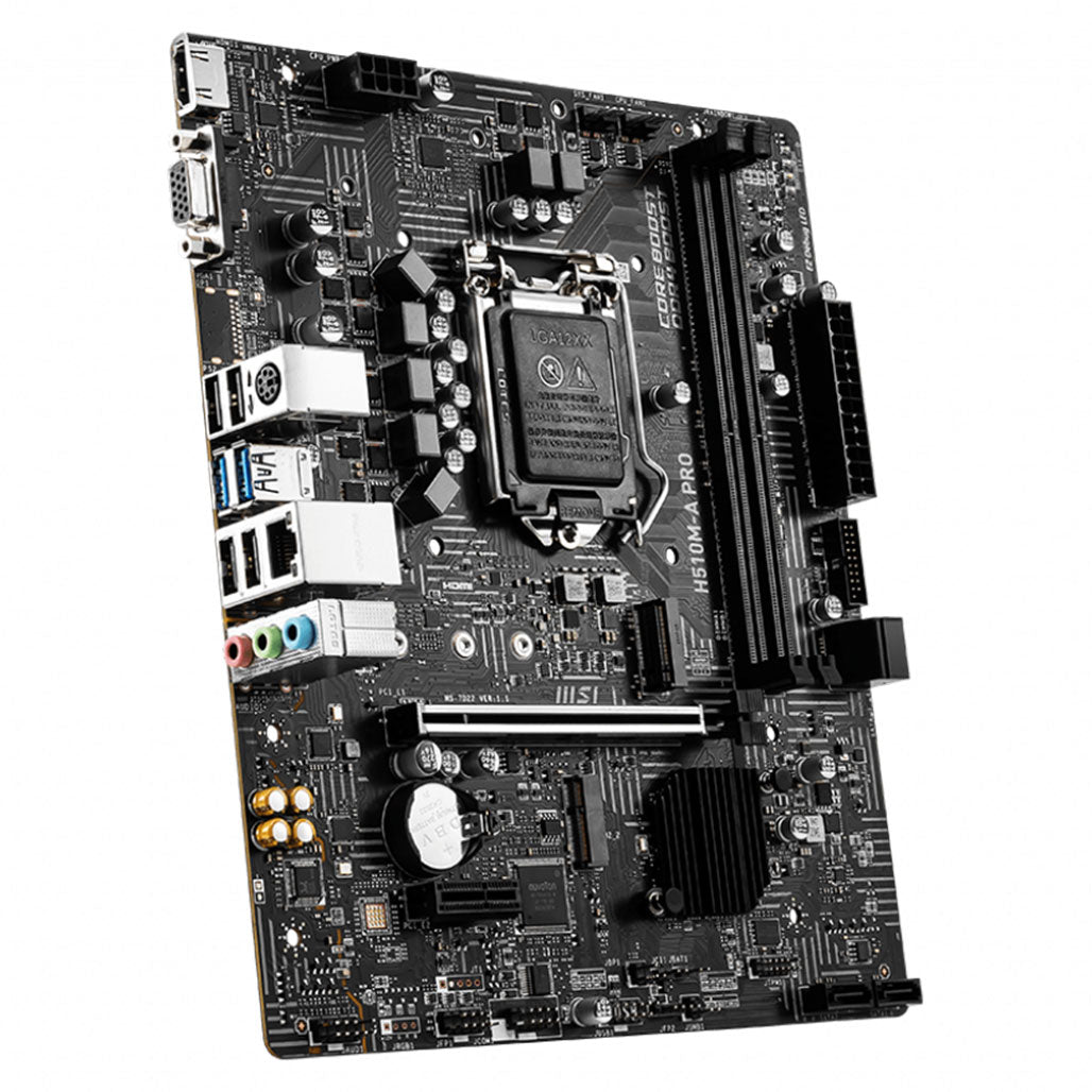 A Photo Of MSI H510M-A PRO MotherBoard - LGA 1200