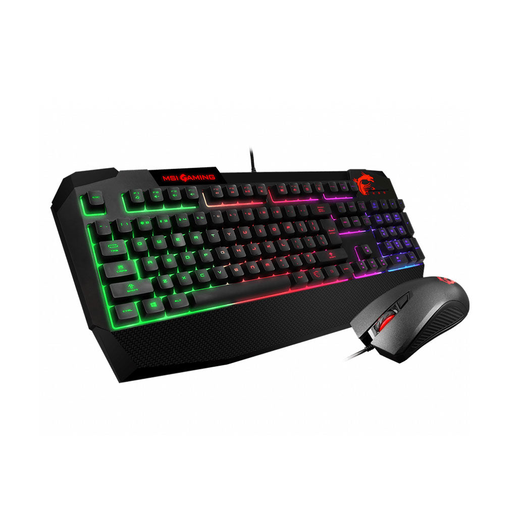 MSI Vigor GK40 Gaming Keyboard and Clutch Mouse, 30745859358972, Available at 961Souq