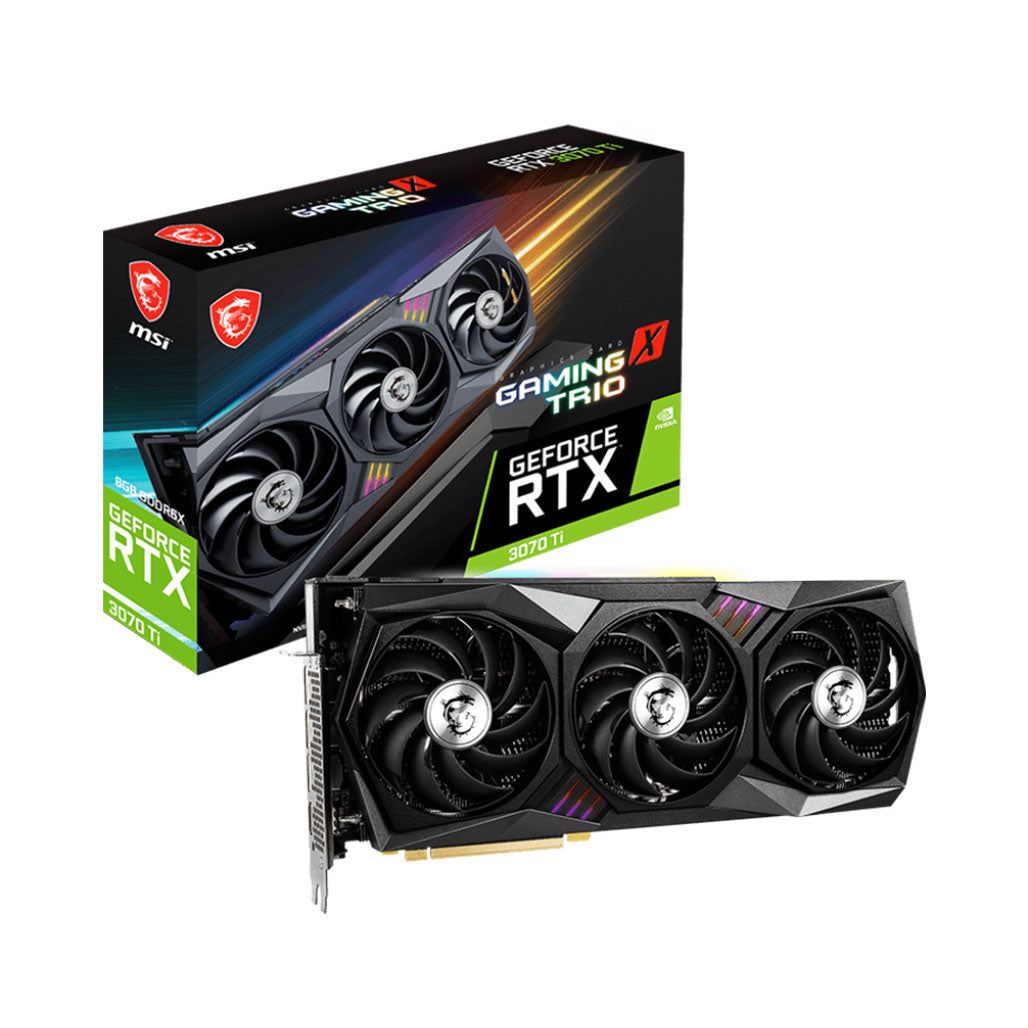 A Photo Of MSI GeForce RTX™ 3070 Ti GAMING X TRIO 8G