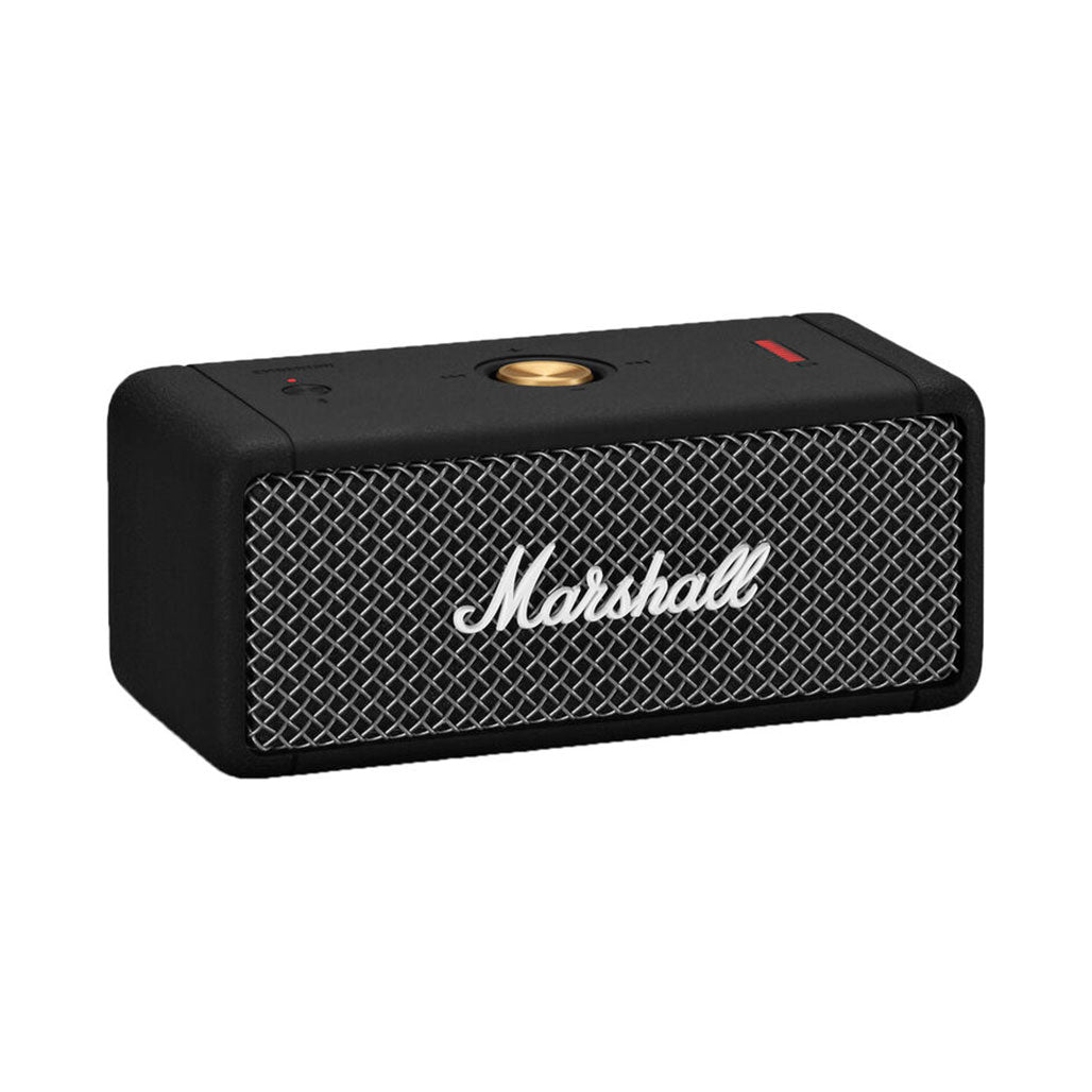 Marshall Emberton Portable Waterproof Wireless Speaker (Black), 31690615161084, Available at 961Souq