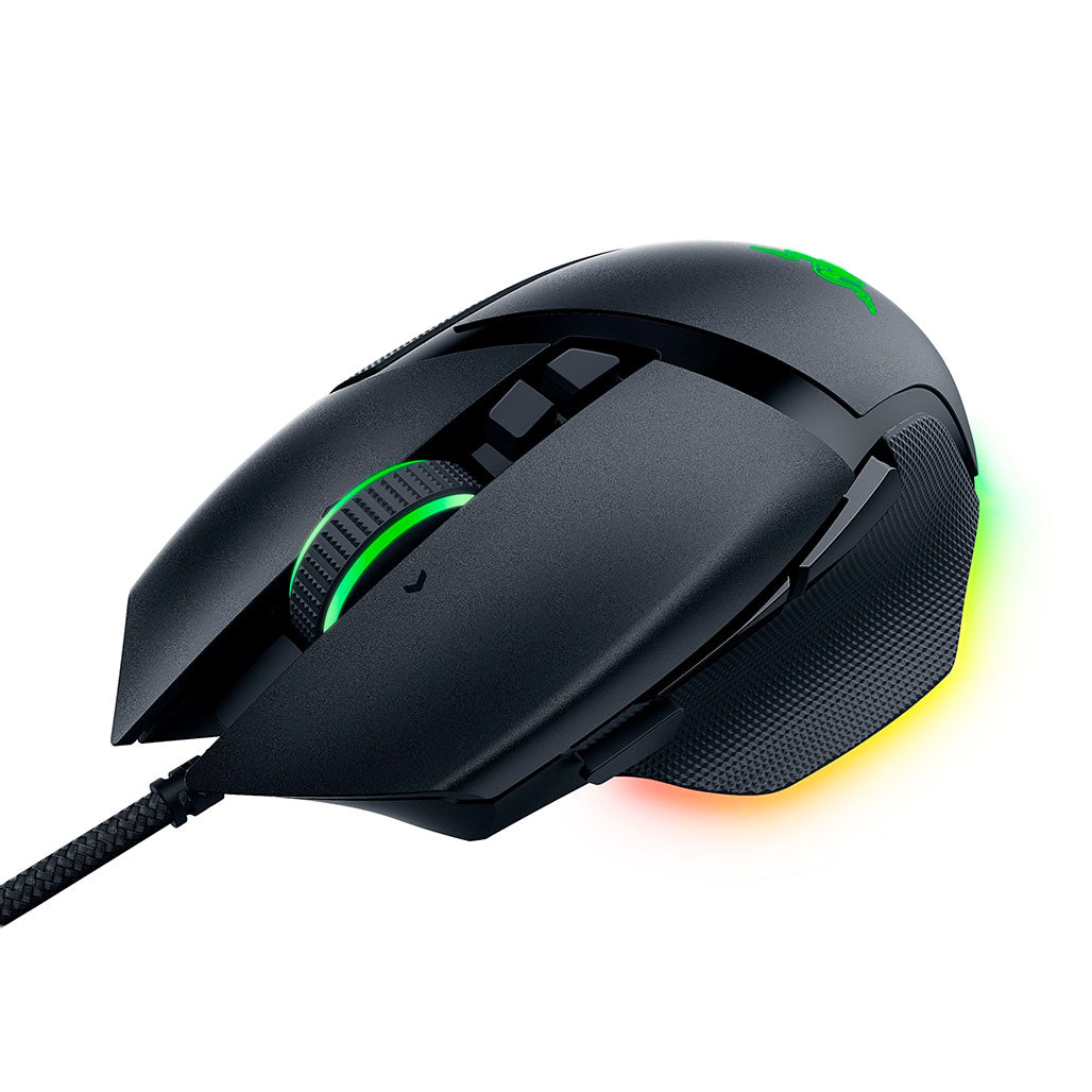 A Photo Of Razer Basilisk V3 Ergonomic Wired Gaming Mouse - 26,000 DPI, 11 Programmable Buttons, Razer Chroma RGB