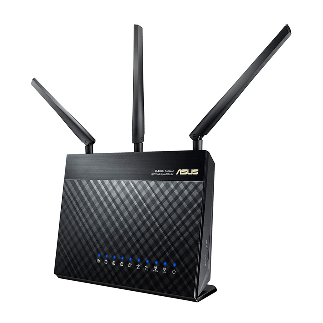 Asus RT-AC68U AC1900 Dual Band Gigabit WiFi Router, AiMesh for mesh wifi system from Asus sold by 961Souq-Zalka