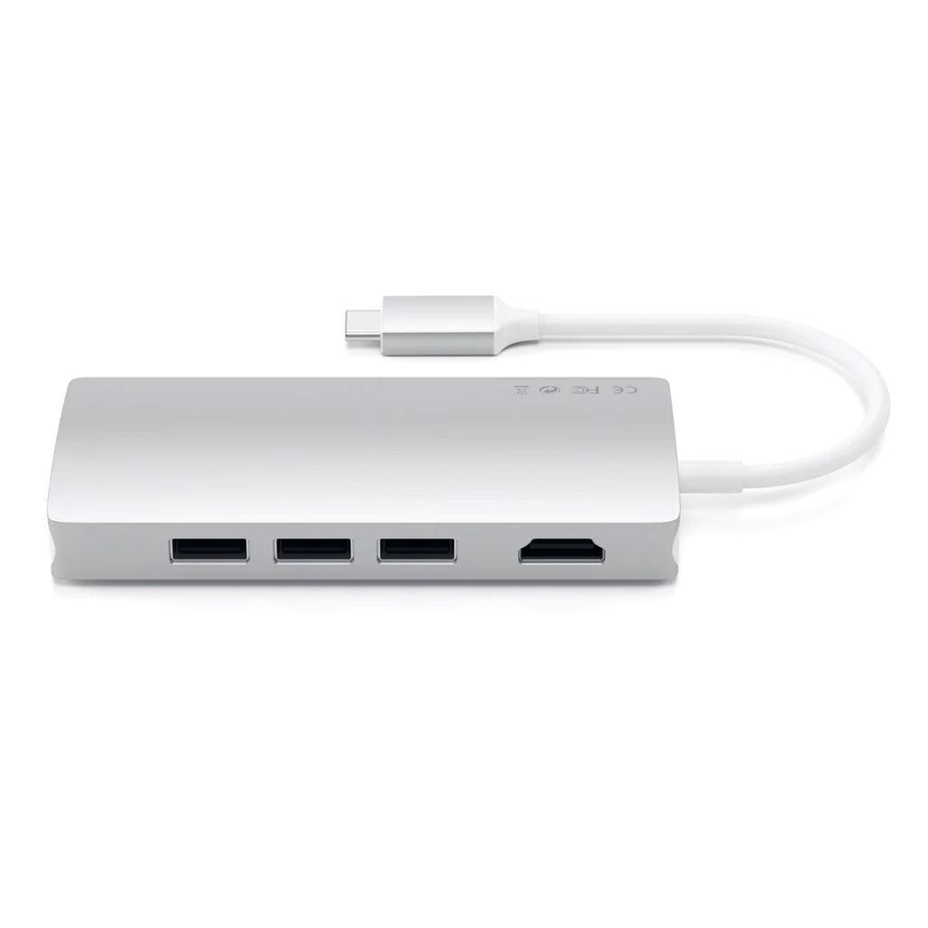 Satechi Type-C Multi-Port Adapter 4K With Ethernet V2, 31605232533756, Available at 961Souq