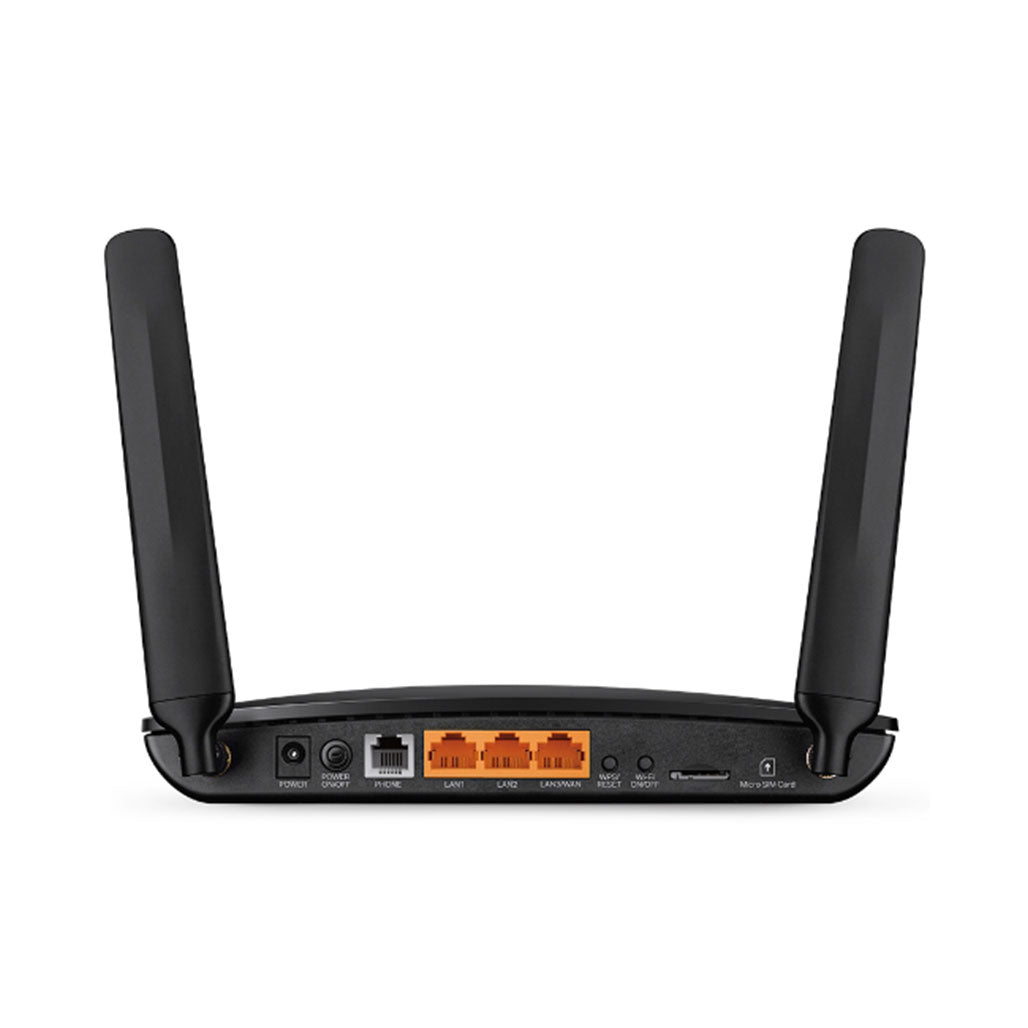 A Photo Of TP-Link TL-MR6500V N300 4G LTE Telephony WiFi Router | High-Speed Internet, VoIP Capabilities, Detachable Antennas