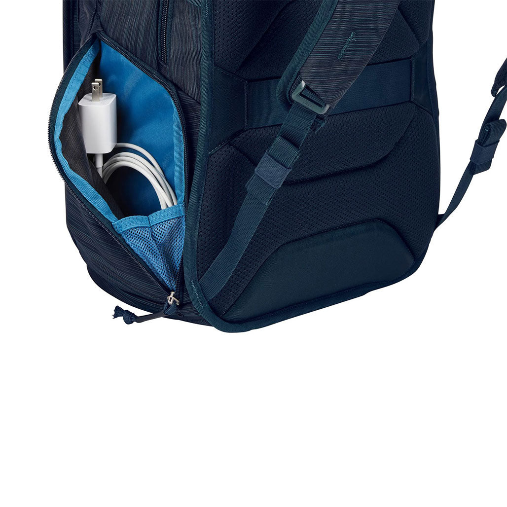 Thule Construct laptop backpack carbon blue, 30219337105660, Available at 961Souq