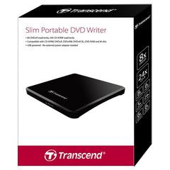 A Photo Of Transcend Slim Portable DVD Writer