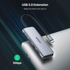 Ugreen 6-in-1 USB C PD Hubs with 4K HDMI from UGreen sold by 961Souq-Zalka