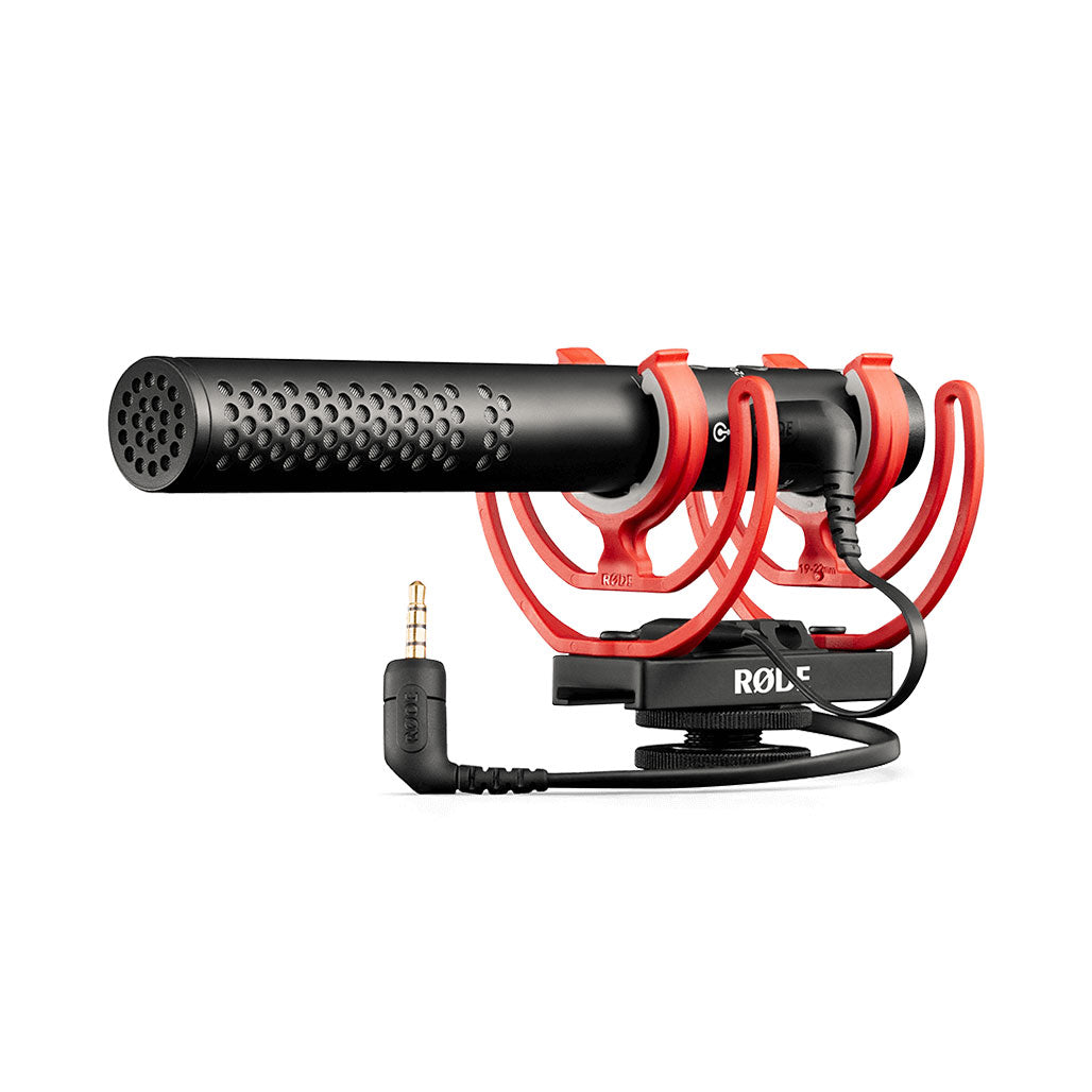 A Photo Of Rode VideoMic NTG On-Camera Shotgun Microphone with USB and 3.5mm Outputs