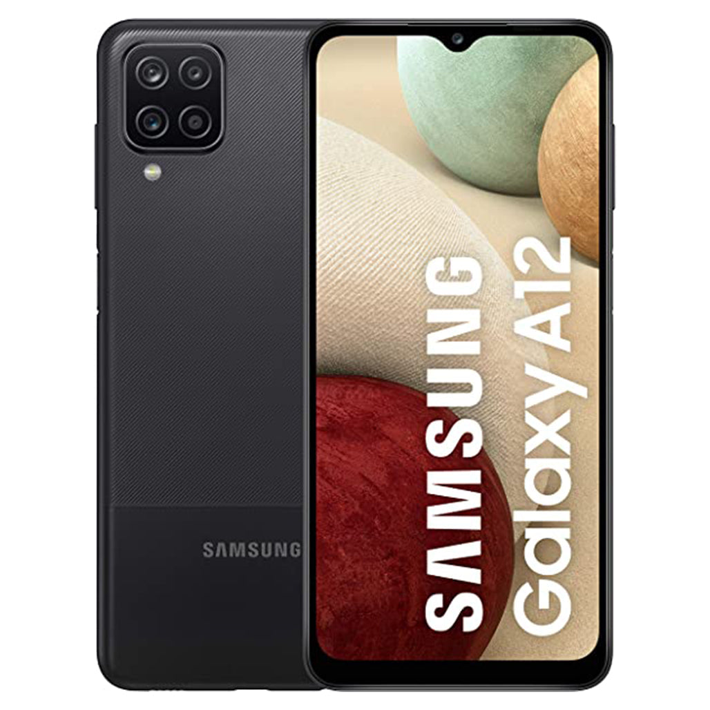 A Photo Of SAMSUNG A12 4GB RAM 128GB Black