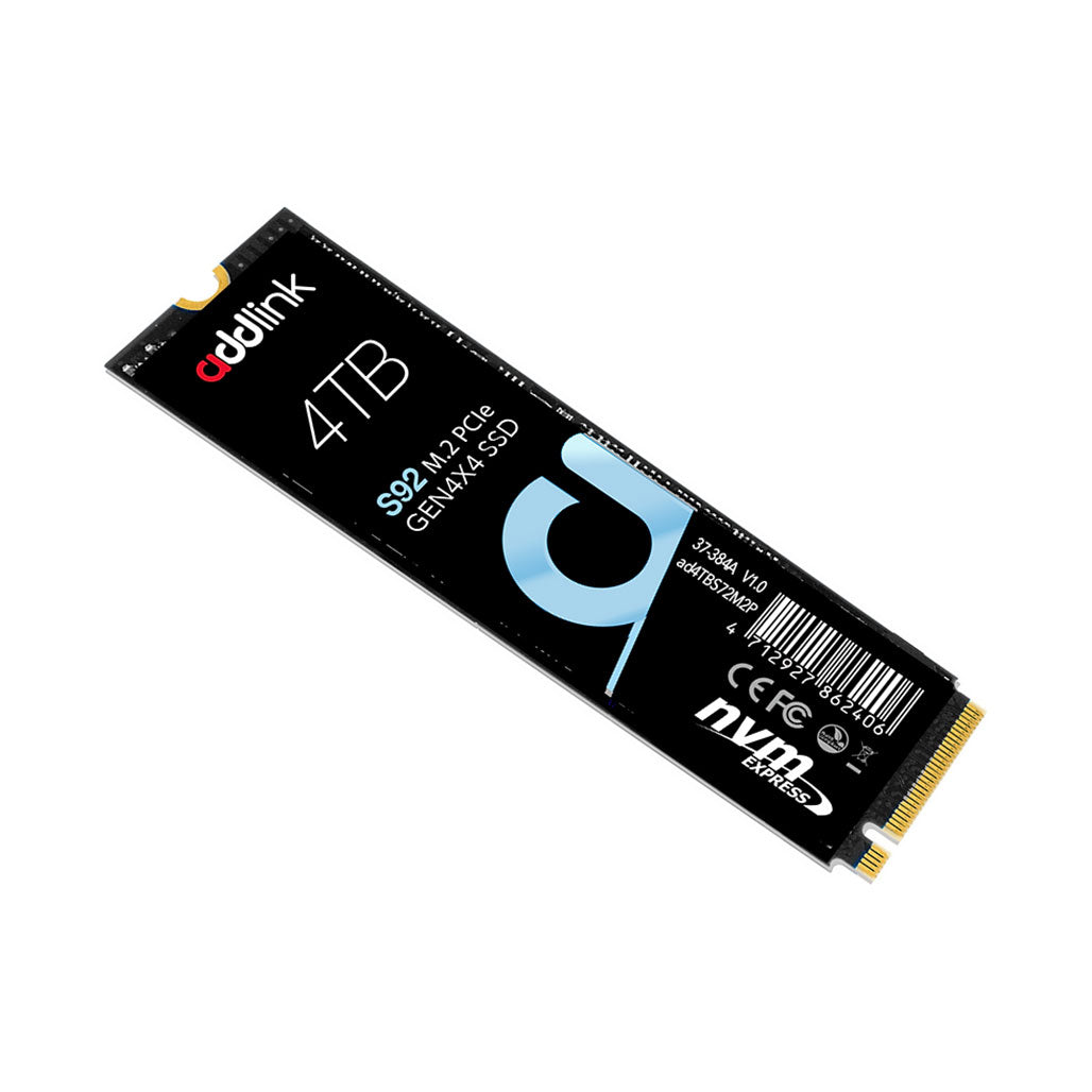 Addlink S92 M.2 2280 PCIe GEN4X4 NVMe, 31746781937916, Available at 961Souq