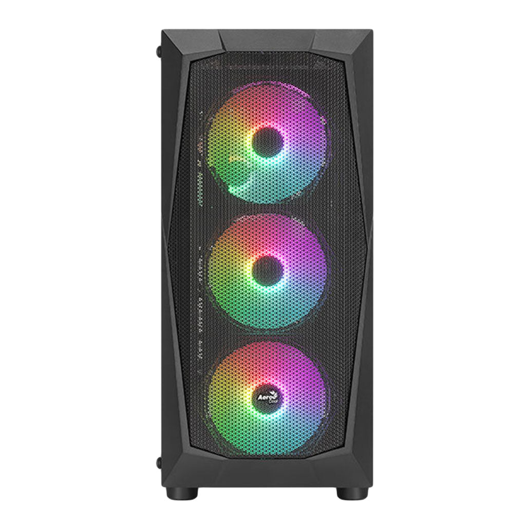 AeroCool Gaming Case Falcon 4*RGB FAN Tempered Glass Full Window - Falcon-G-BK-V1 from AeroCool sold by 961Souq-Zalka