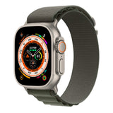 Apple Watch Ultra (2022) Alpine Loop Olive_Green from Apple sold by 961Souq-Zalka