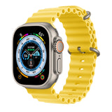 Apple Watch Ultra (2022) Ocean Band Yellow from Apple sold by 961Souq-Zalka
