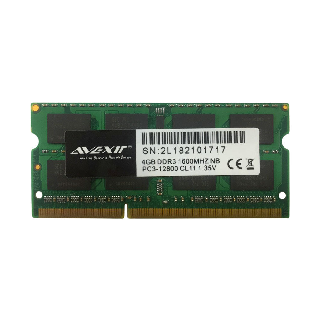 Avexir Desktop, Laptop memory RAM DDR3 4GB/8GB 1.5V Voltage 1600MHz from Avexir sold by 961Souq-Zalka