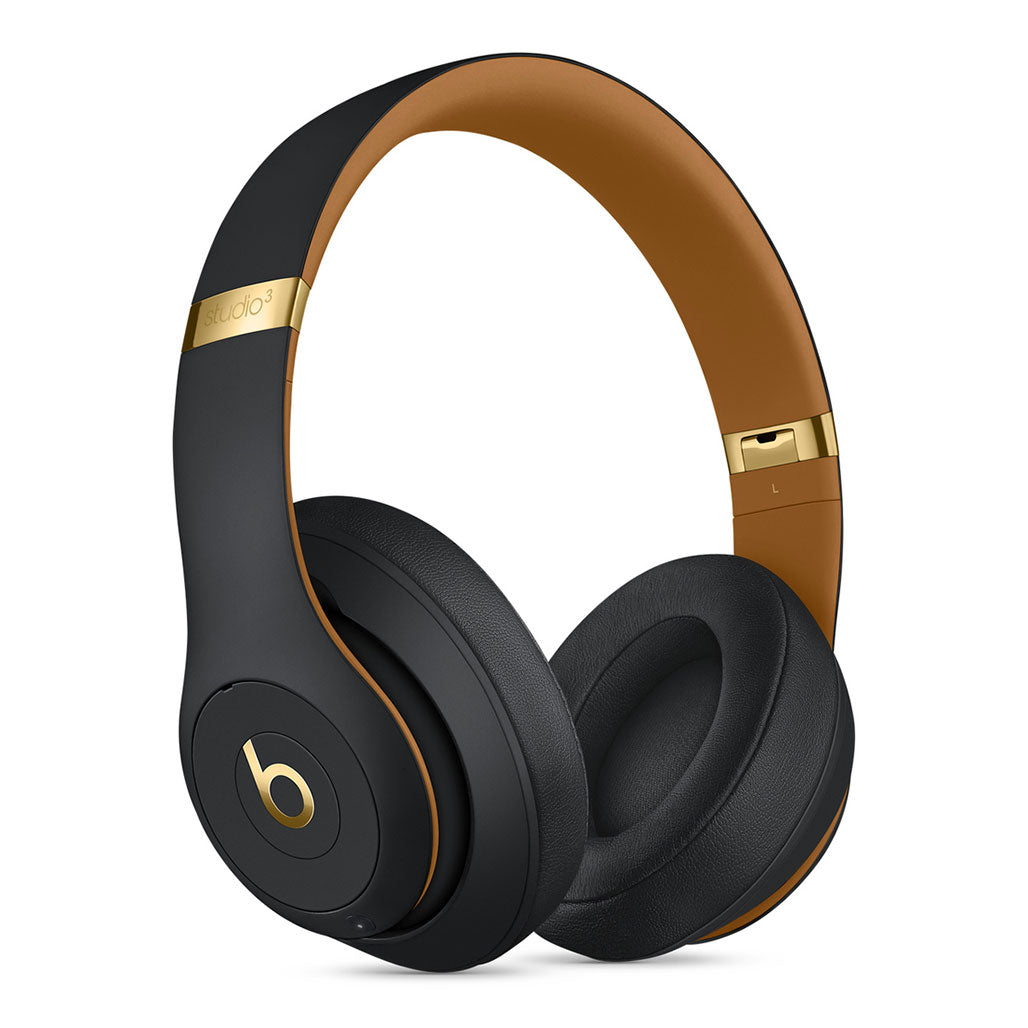Beats Studio3 Wireless Over-Ear Headphones – The Beats Skyline Collection - Midnight Black, 31701338358012, Available at 961Souq