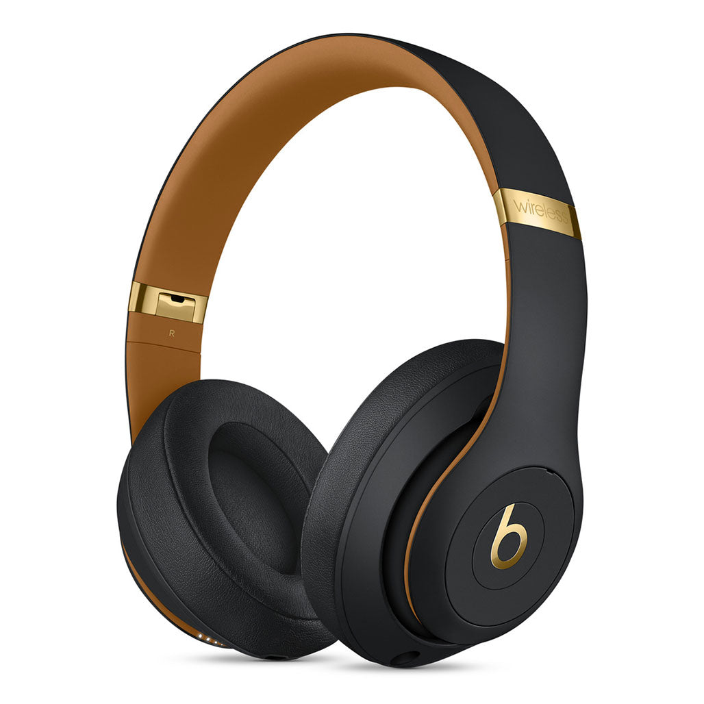 Beats Studio3 Wireless Over-Ear Headphones – The Beats Skyline Collection - Midnight Black, 31701338390780, Available at 961Souq
