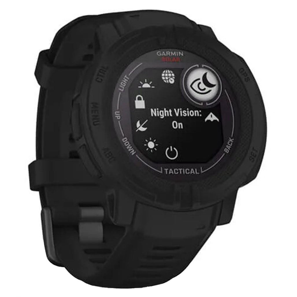 A Photo Of Garmin Instinct 2 Solar Tactical Edition - Black