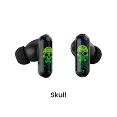 HHOGene GPods NC Wireless Earbuds with Light Control, Inlcudes 4 Unique Earbuds Shells from HHOGene sold by 961Souq-Zalka