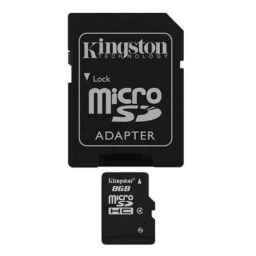 Kingston 8 GB microSDHC Class 4 Flash Memory Card SDC4-8GBET, 20527133261996, Available at 961Souq