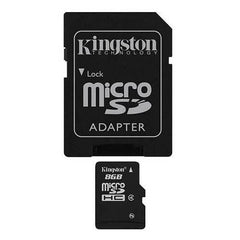 Kingston 8 GB microSDHC Class 4 Flash Memory Card SDC4-8GBET from Kingston sold by 961Souq-Zalka