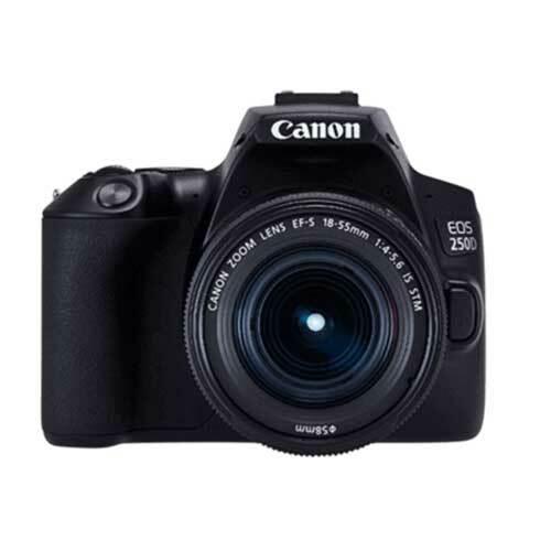 Canon EOS 250D DSLR Camera with 18-55mm Lens (Black), 20528628465836, Available at 961Souq