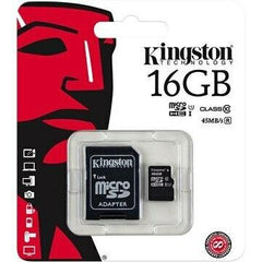 Kingston microSD Memory Card with SD Adapter (Class 10) from Kingston sold by 961Souq-Zalka