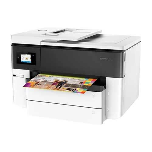 HP Officejet 7740 4 in 1 Print, Scan, Copy, Fax, Supports A3, Wireless Printer, 20528719790252, Available at 961Souq