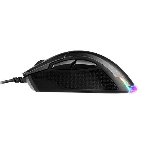 A Photo Of MSI Clutch GM50 Wired Gaming Mouse | 7200 DPI, PixArt PMW-3330 Sensor, RGB Lighting