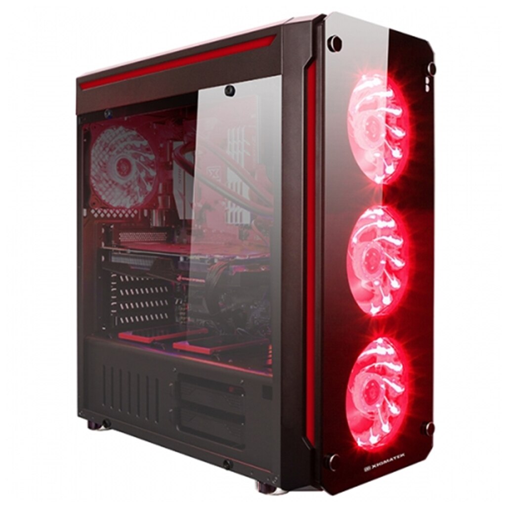 Xigmatek Astro  Atx Case Red Led Fan X4, 20529725178028, Available at 961Souq
