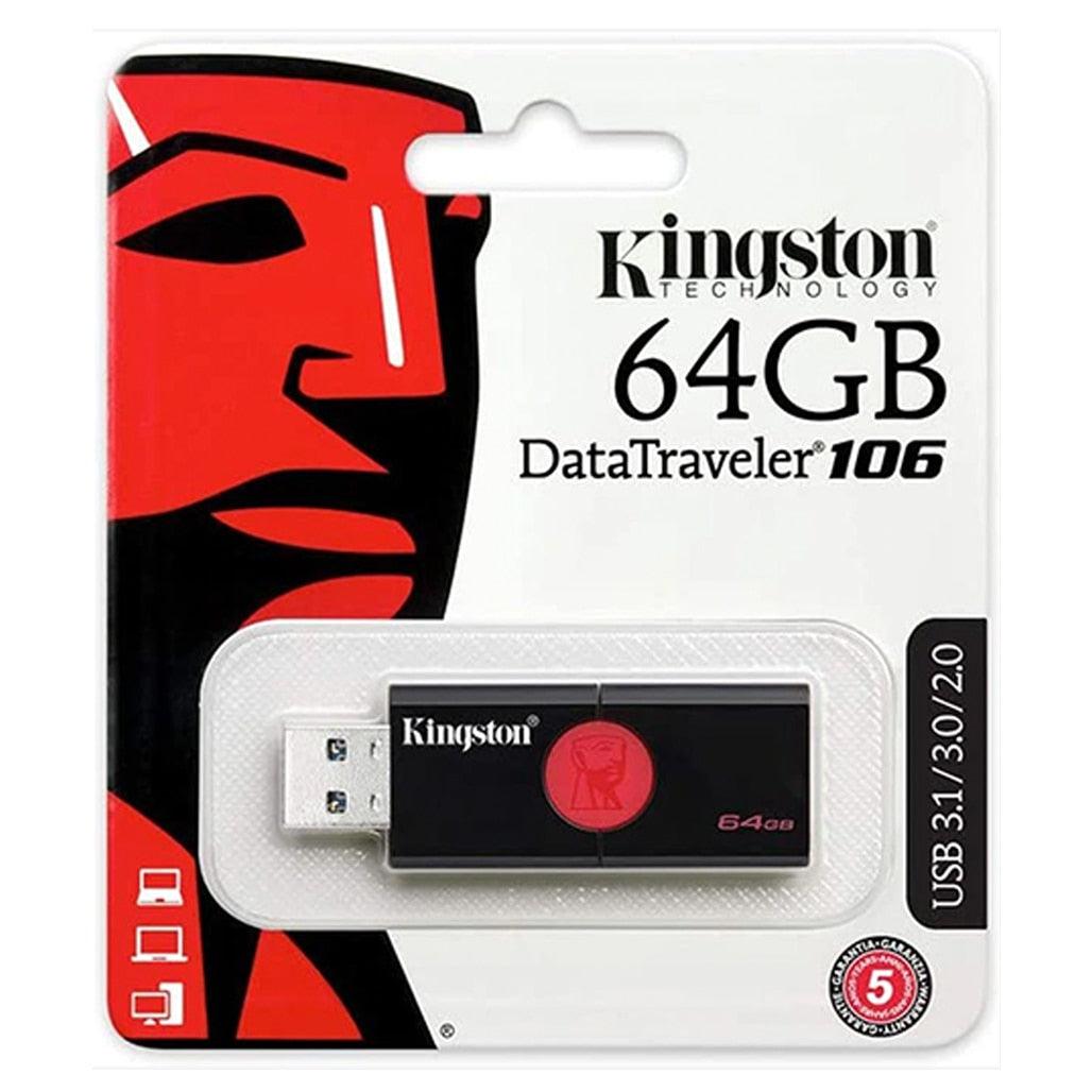 Kingston DataTraveler DT106 64GB, 20529745559724, Available at 961Souq