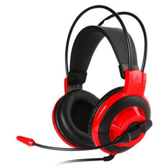 A Photo Of MSI DS501 Gaming Headset with Microphone | High-Quality Audio, Adjustable Microphone, Lightweight Design