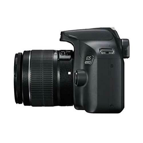 Canon EOS 4000D 18MP Digital SLR Camera (Black) + Lens18-55mm III + Memory 32GB Card, 20528626565292, Available at 961Souq