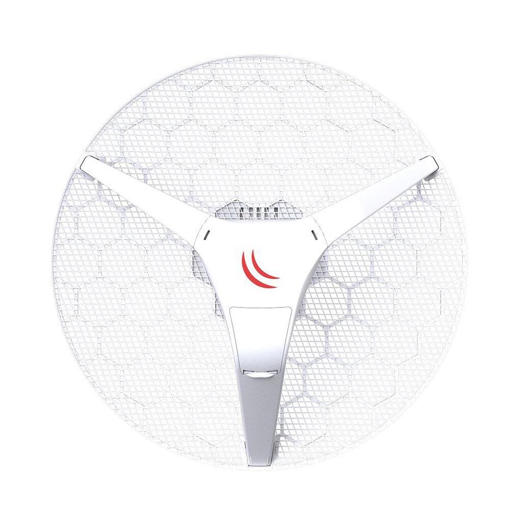 Mikrotik LHG 5 Dual chain 24.5dBi 5GHz CPE-Point-to-Point Integrated Antenna, 20530191859884, Available at 961Souq