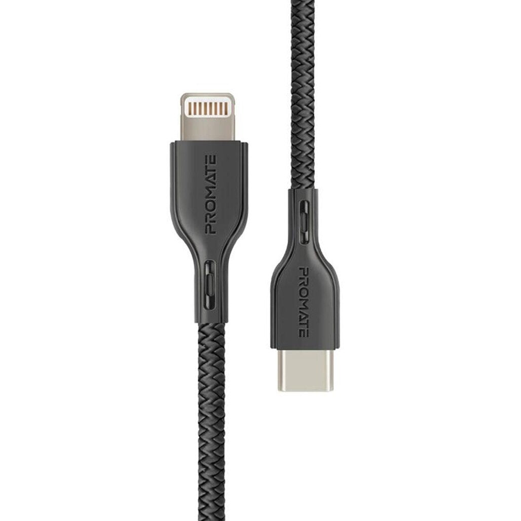 Promate USB-C OTG Cable with lightning connector, 20529747656876, Available at 961Souq