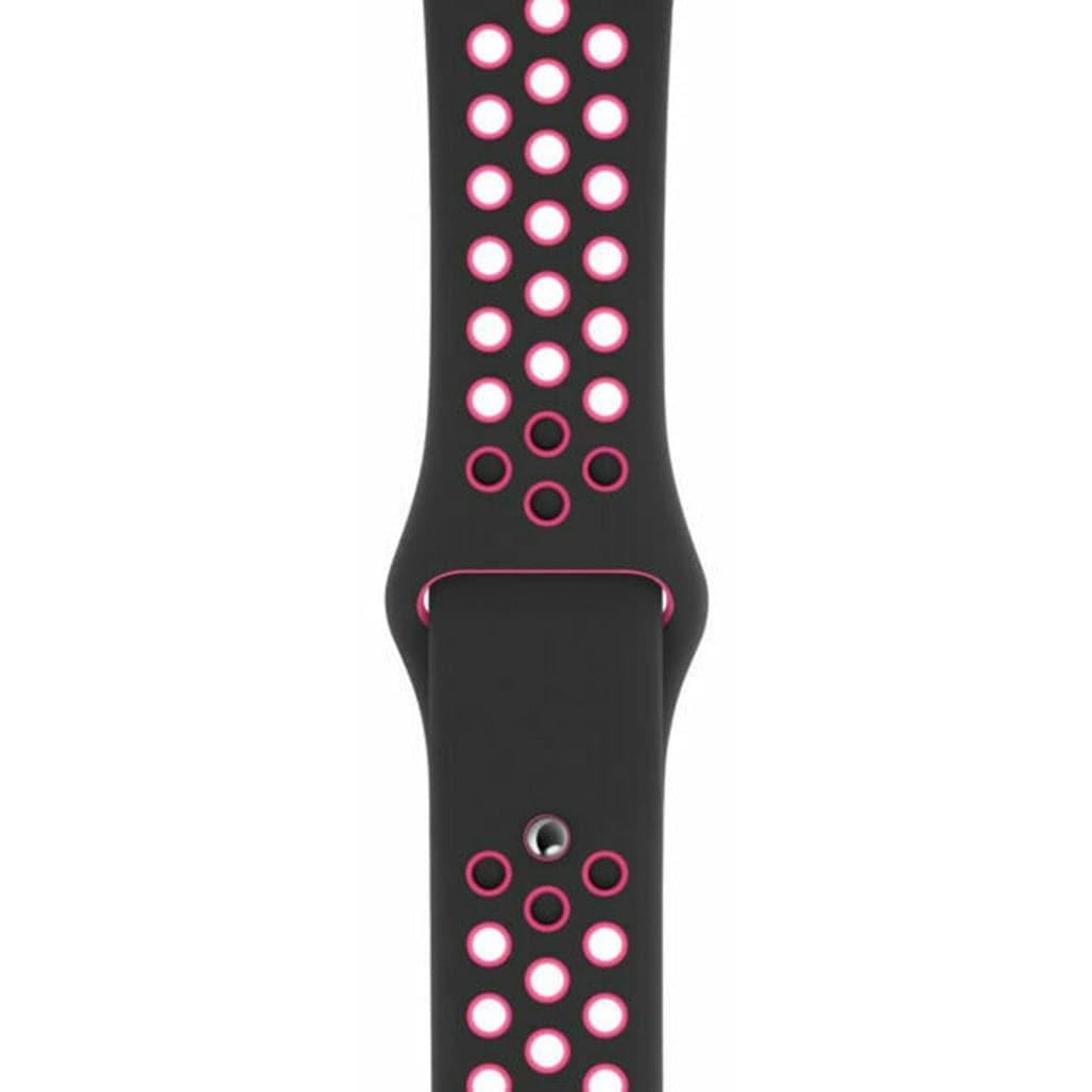 Apple Watch Bands 42-44mm Black/Pink Nike Sport Band from Other sold by 961Souq-Zalka