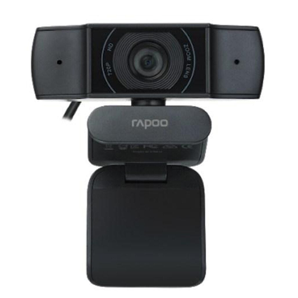 Rapoo C200 Webcam 720P HD With USB 2.0 With Microphone Rotatable Cameras For Live Broadcast Video Calling Conference, 20530398331052, Available at 961Souq