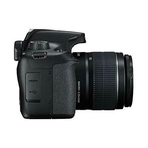 Canon EOS 4000D 18MP Digital SLR Camera (Black) + Lens18-55mm III + Memory 32GB Card, 20528626598060, Available at 961Souq