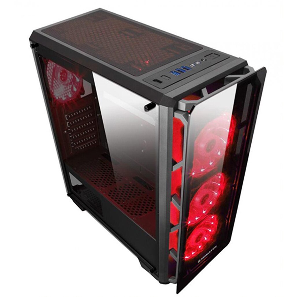 Xigmatek Astro  Atx Case Red Led Fan X4, 20529725210796, Available at 961Souq