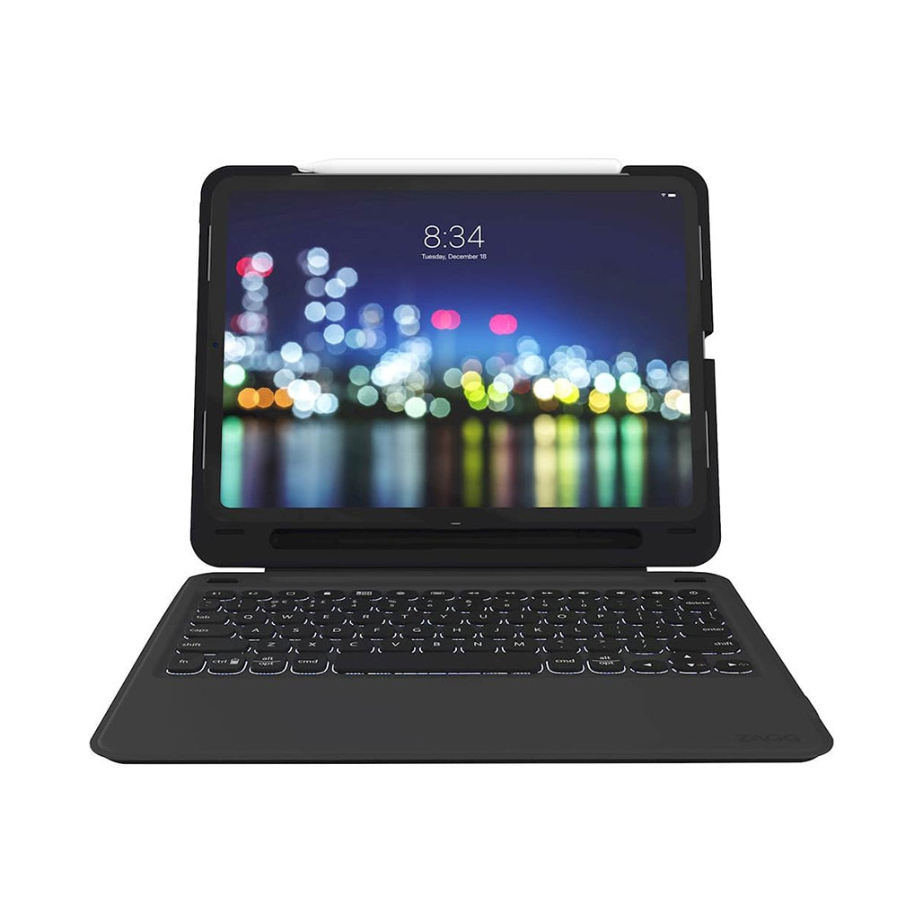 ZAGG Slim Book Go Keyboard and Cover Case for 12.9 inch Apple iPad Pro Gen 3 and 4, 20530434834604, Available at 961Souq