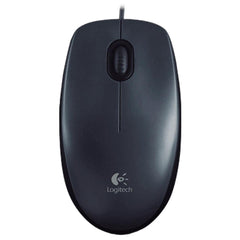 A Photo Of Logitech M90 Wired Optical Mouse | Precision Tracking and Simple Control