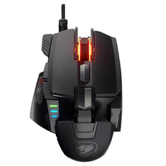 A Photo Of Cougar 700M Evo Wired Gaming Mouse with 16,000 DPI, PMW3389 Optical Sensor, and 2-Zone RGB Lighting