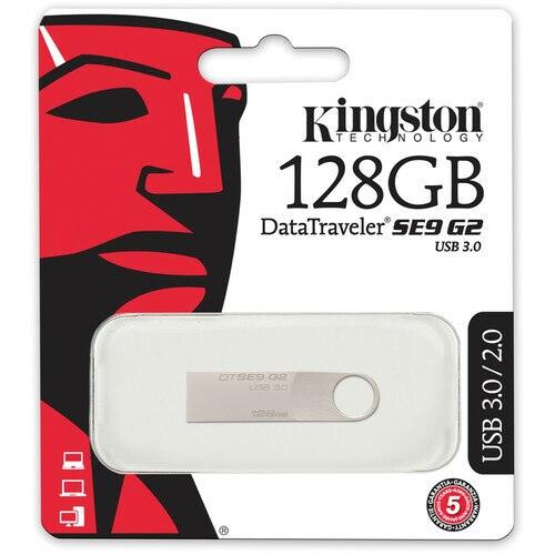 Kingston 128GB DataTraveler SE9 G2 USB 3.0 Flash Drive, 20527132475564, Available at 961Souq